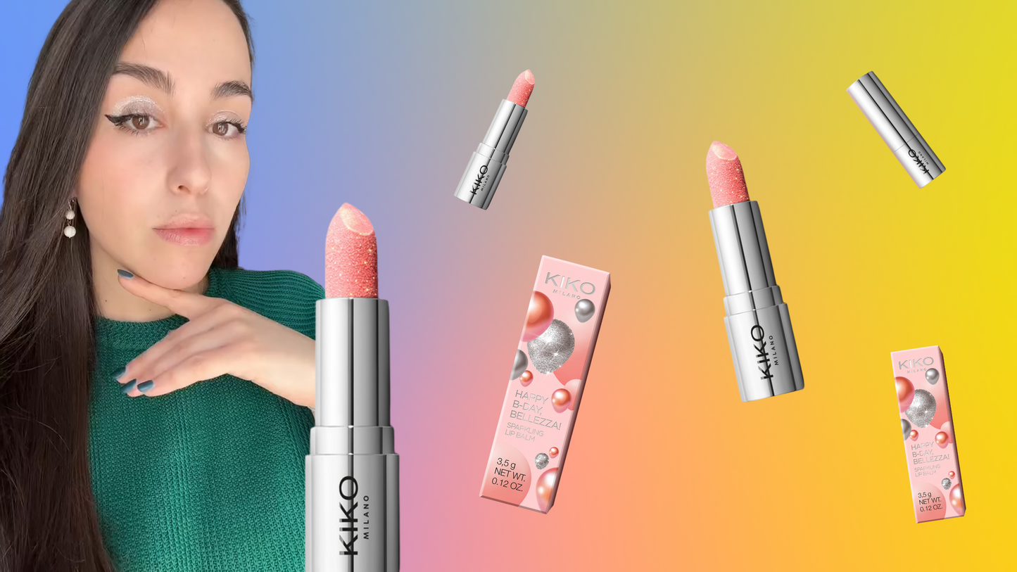 Kiko Sparkling Lip Balm armocromia
